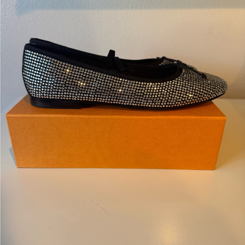 Dolce Vita Rhinestone Ballet Flats Size 10 - Picture 7 of 11